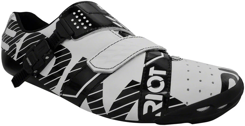 Bont Riot Buckle Road Cycling Shoes BONT Shoe Euro 40.5 White/Black