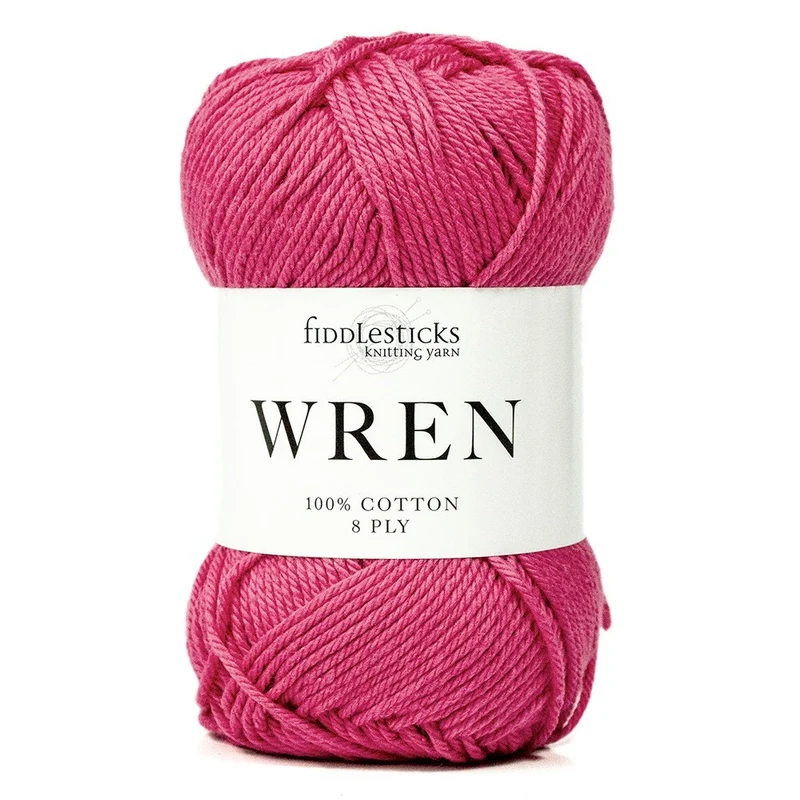 Fiddlesticks Wren 8 ply Rouge / OS
