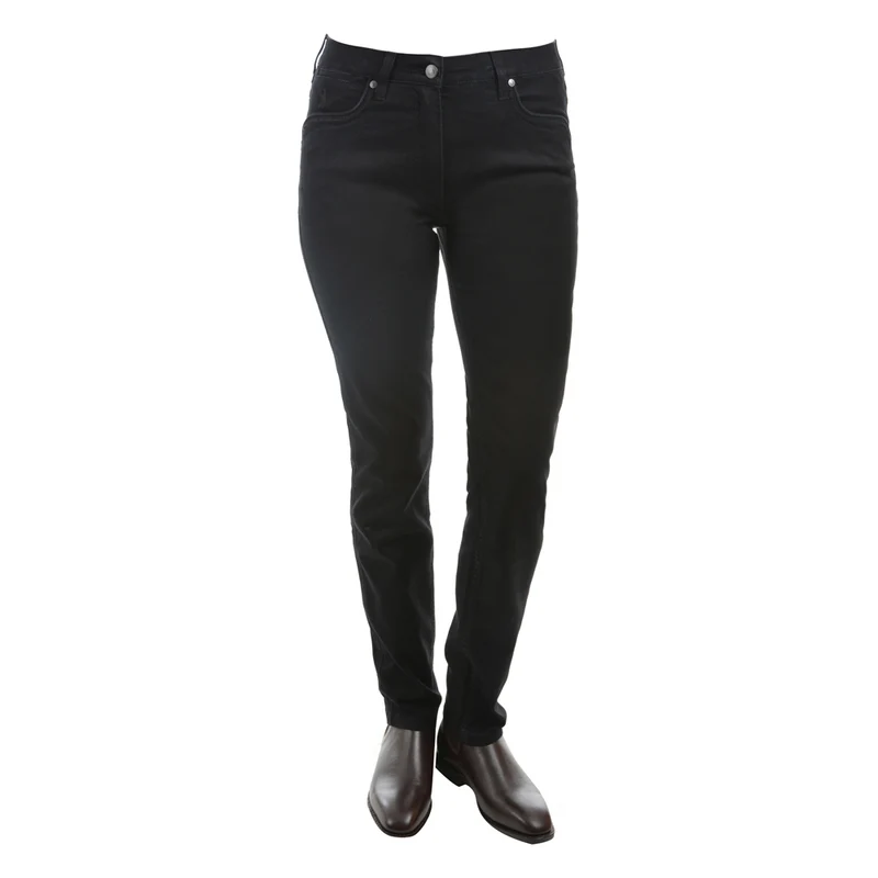 Thomas Cook Womens Lynda Slim Leg Wonder Jeans Mid-Reg-Slim (TCP2215085) Black 8 / 32"