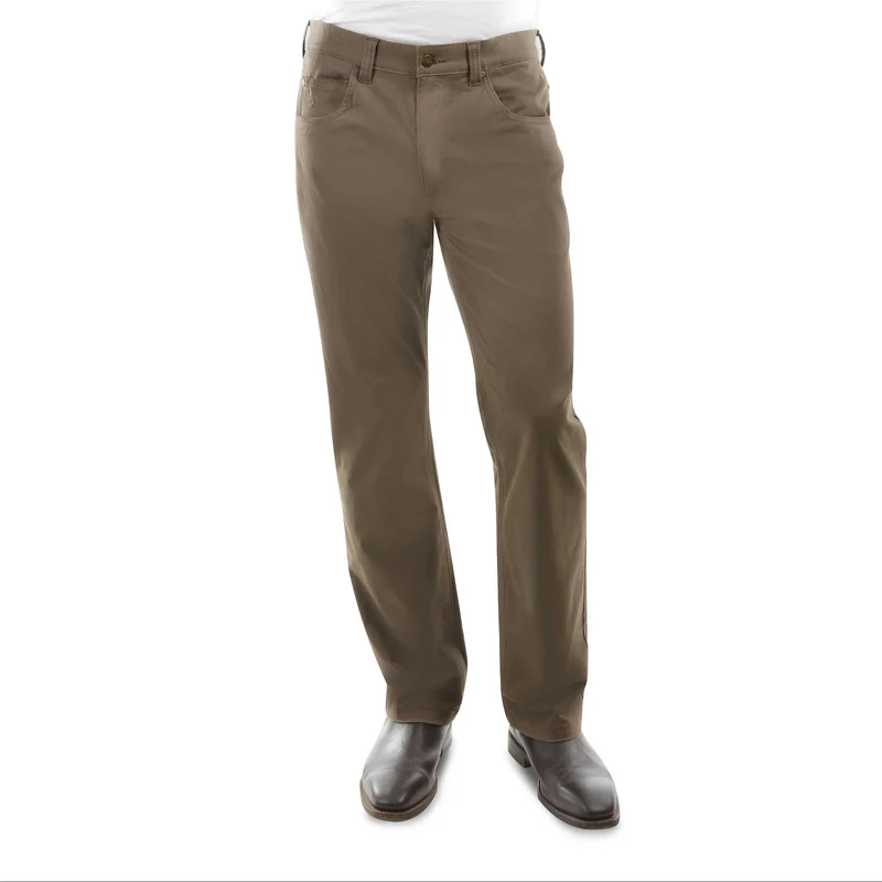 Thomas Cook Mens Jake Comfort Waist Jeans (TCP1215031) Mulch 34