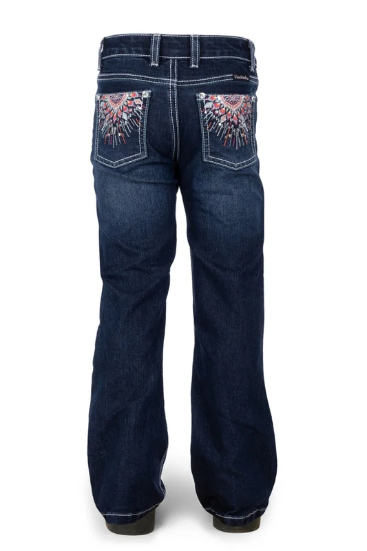 Pure Western Girls Adeline Bootcut Jeans (PCP5211606) Evening Sky 4