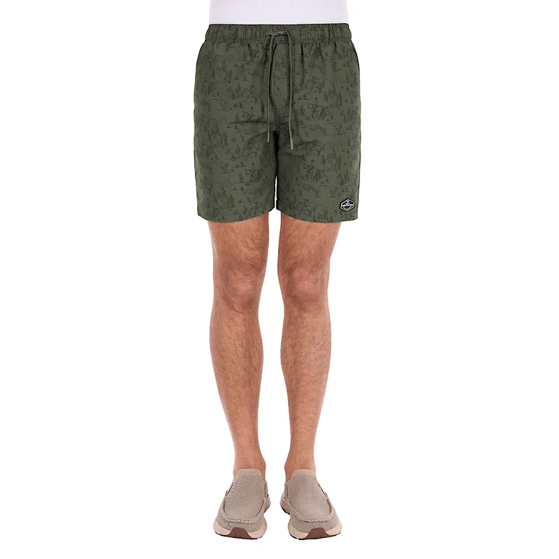 Pure Western Men's Jimmy Boardshort - Green XS