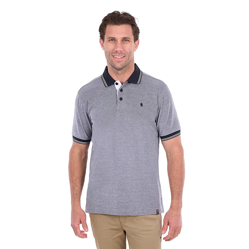 Thomas Cook Men's Chris Tailored Polo - Charcoal M
