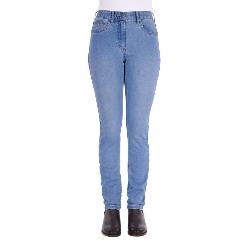 Thomas Cook Womens Ebony Slim Leg Jeans (T6S2215064) Light Wash 9