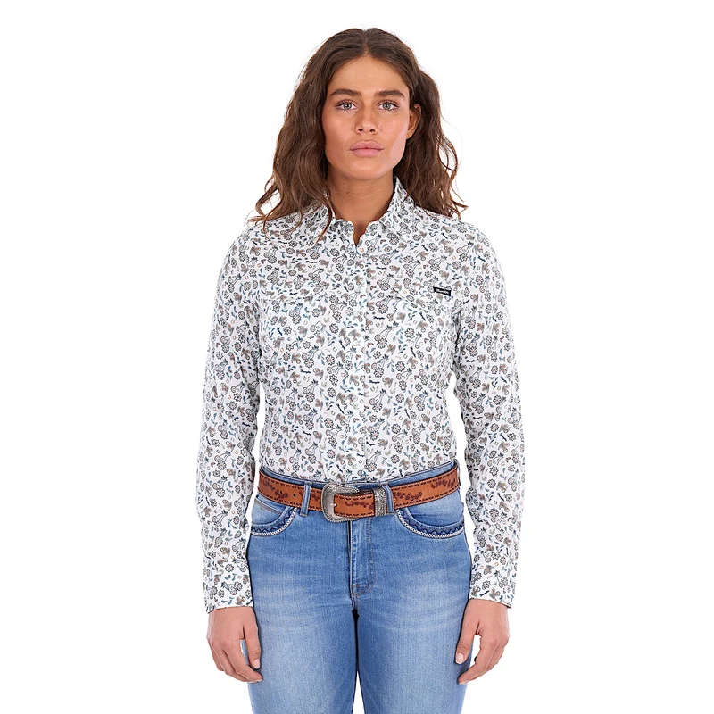 Wrangler Women's Elena Shirt - Multi 14