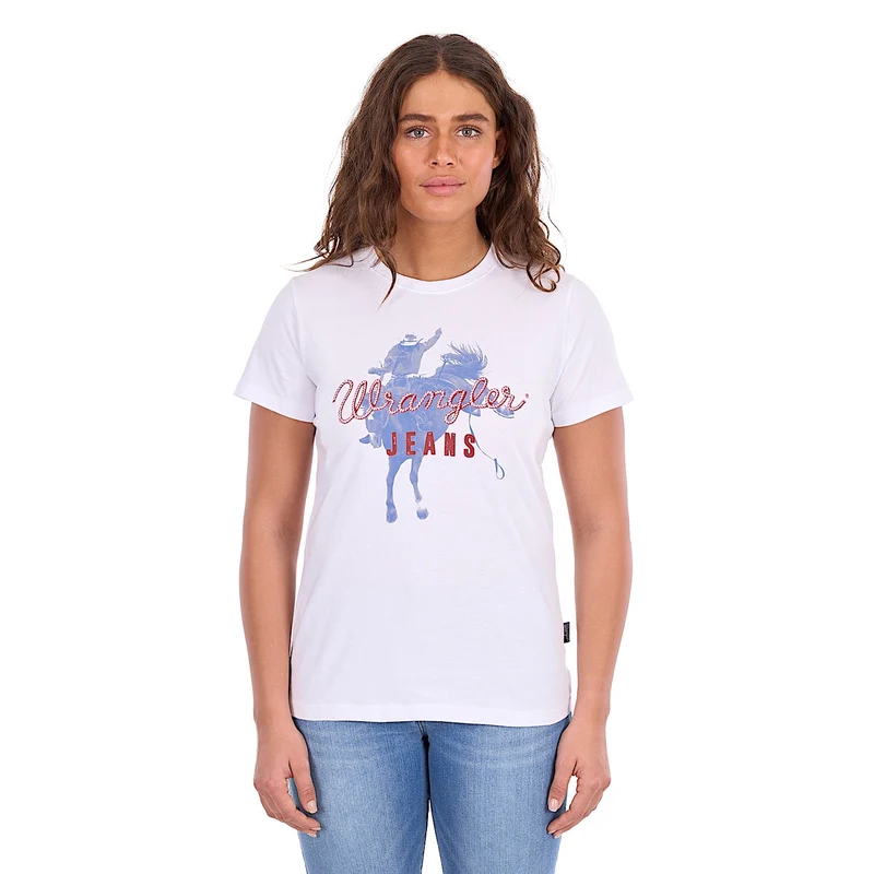 Wrangler Women's Gwen Tee - White 18