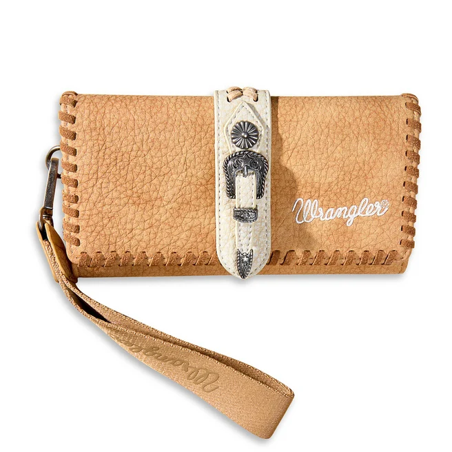 Wrangler Southwestern Avery Wallet (X6S4937WLT) Light Tan