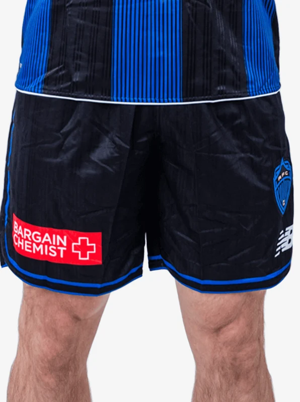 Auckland FC 2026/27 Playing Home Shorts BLK/BLU / S