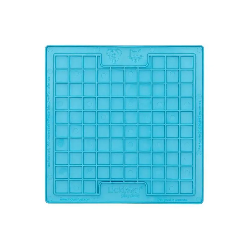 Tapete De Lamber Para Gato Lickimat Playdate Azul
