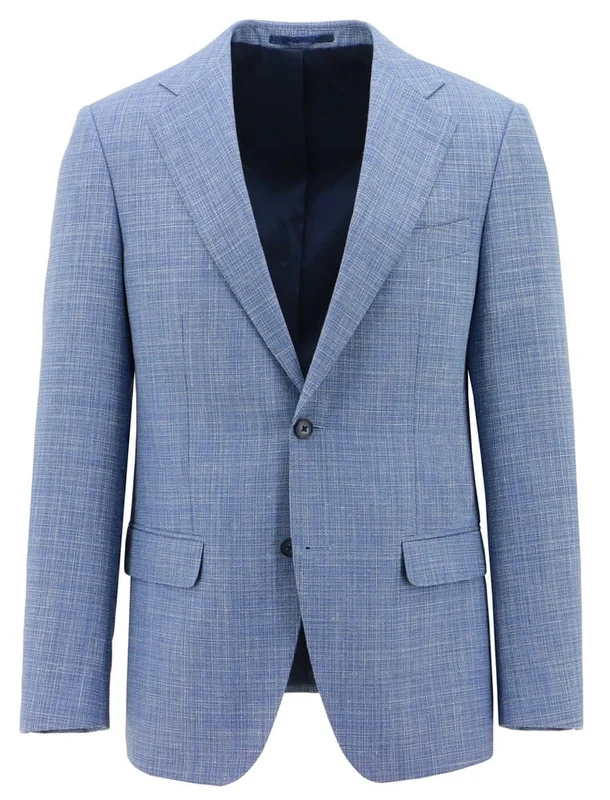 Daniel Hechter Mens Forli Wool Linen Sports Jacket Blue / Regular / 96