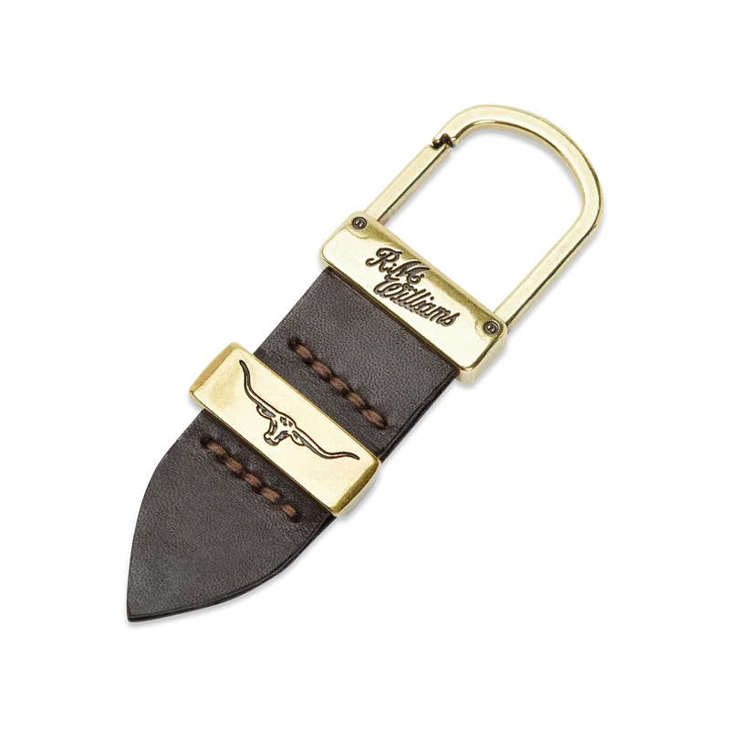 R.M.Williams Drover Keyfob (CKS4ACH01) Chestnut
