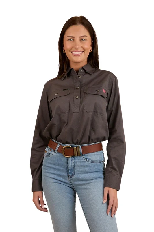 Ringers Western Womens Condora Full Button L/S Work Shirt (224104RW) Magnum 20