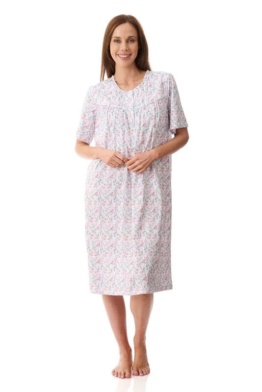 Givoni Womens Biella Short Sleeve Short Nightie Multi / XS