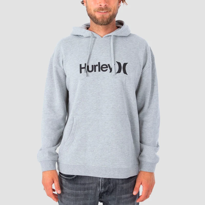 Hurley OAO Solid Core Pullover Hoodie Dark Heather Grey Medium / Dark Heather Grey