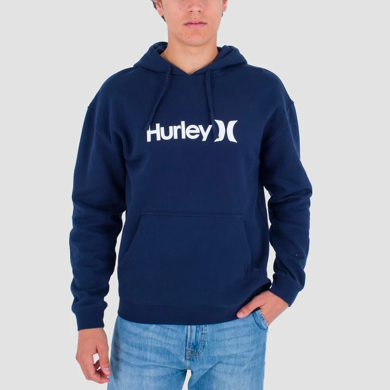 Hurley OAO Solid Core Pullover Hoodie Obsidian Medium / Obsidian