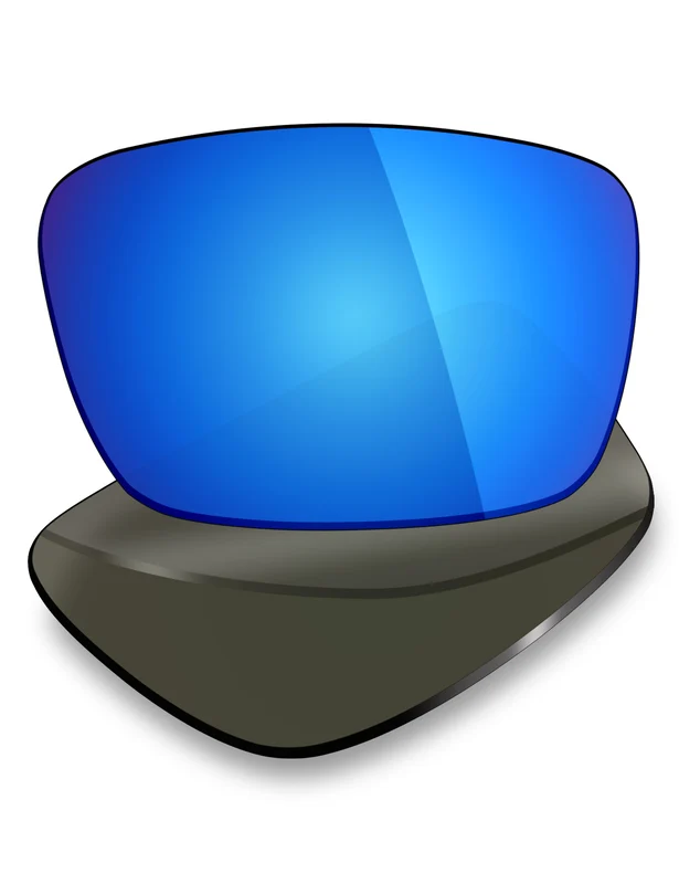Custom Prescription Lenses for Oakley Fuel Cell OO9096 60mm Deep Blue Mirrored / Thin