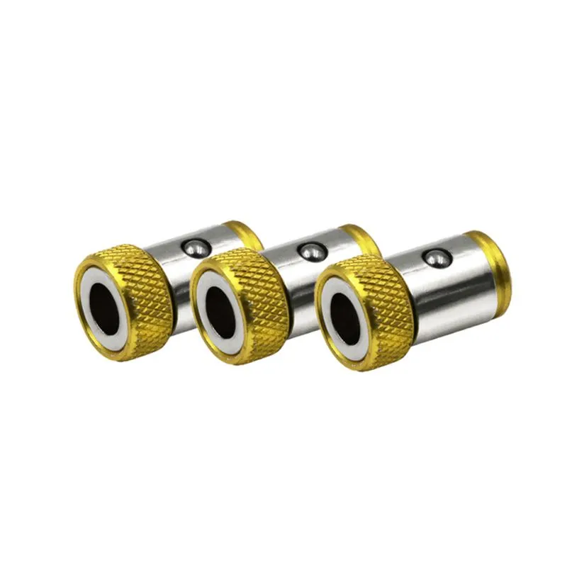 3pc Magnetic Bit Holder Liga Elétrica Anel Magnético Chave De Fenda Chave De Cabeça Forte Anel Ímã Antiderrapante Para Phillip Bit Magnetize
