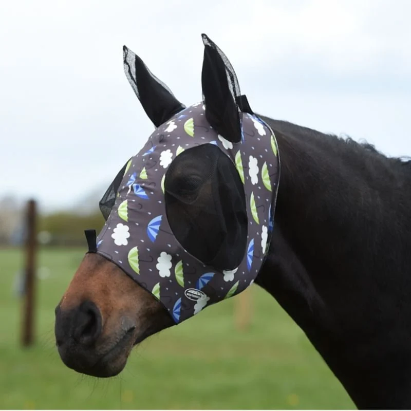 Weatherbeeta Stretch Bug Eye Saver With Ears Umbrella / Pony