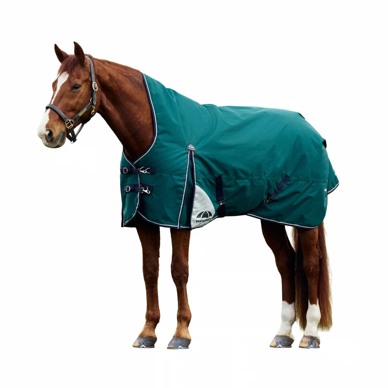 Weatherbeeta ComFiTec Plus Dynamic Turnout High Neck 0g Forest Green/Navy / 72