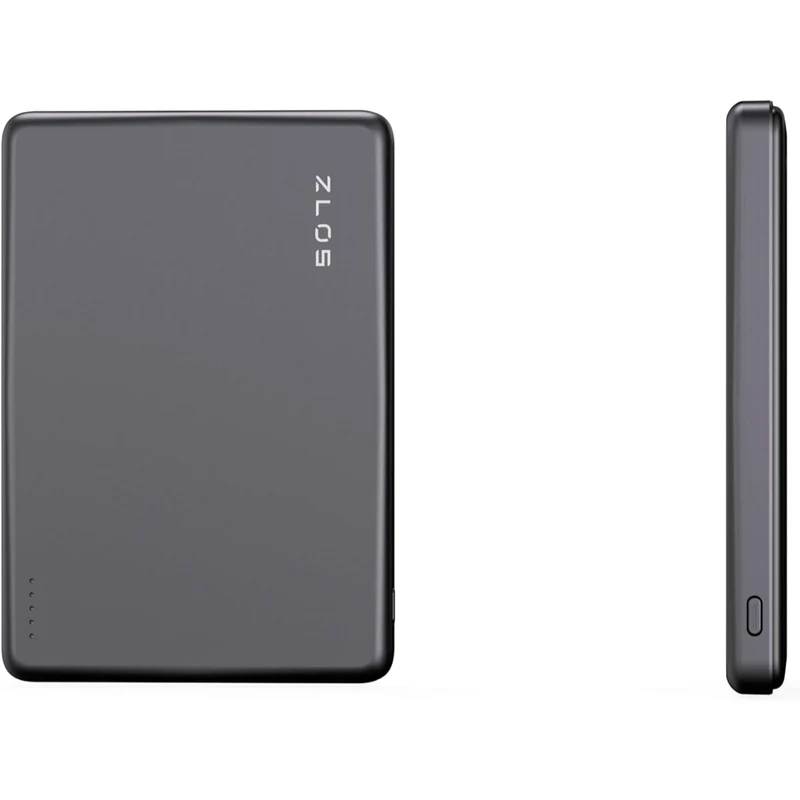 ZLOS 5000mAh 15W Ultra-Thin Mini Power Bank Techlyte