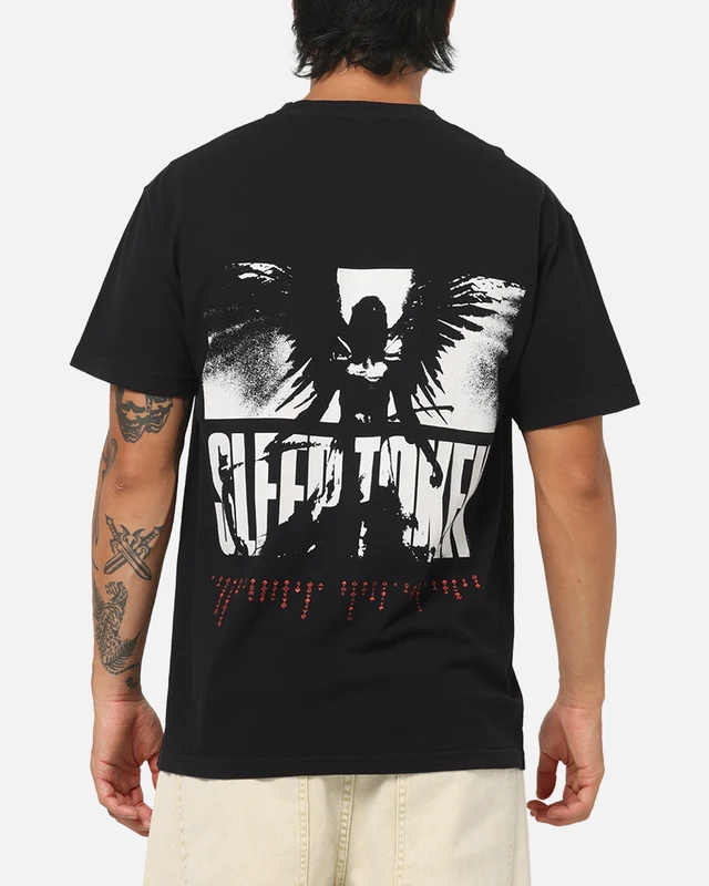 Sleep Token Eden Wings T-Shirt True Black L