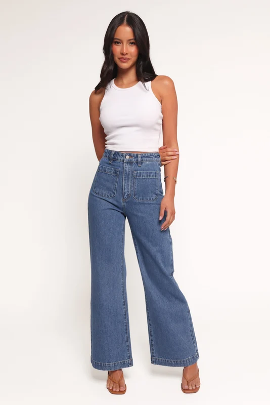 Rollas Sailor Jeans - Ashley Blue 34