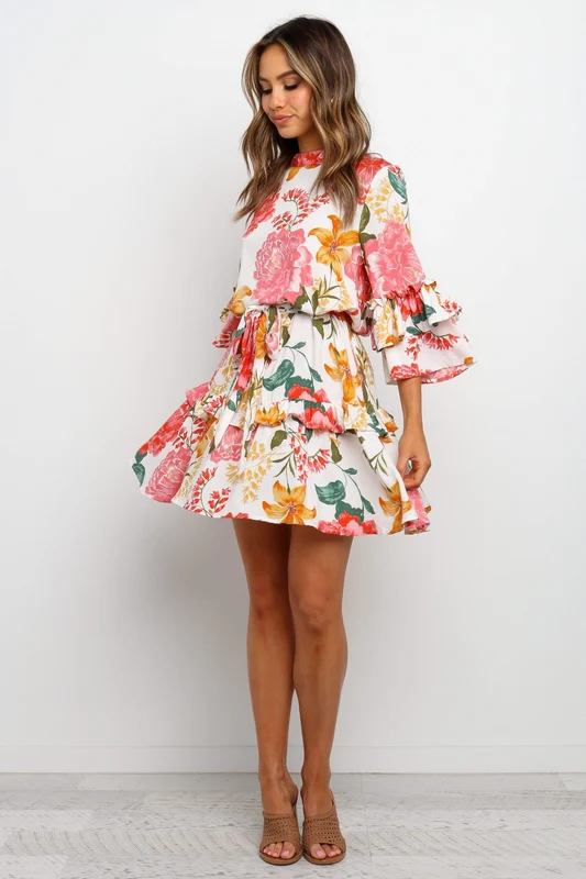 Peta Dress - White L