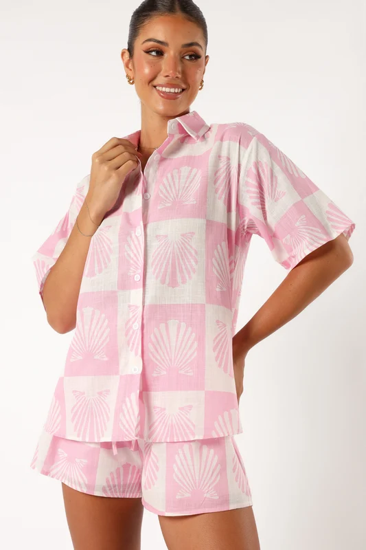 Harvey Short Set - Pink S
