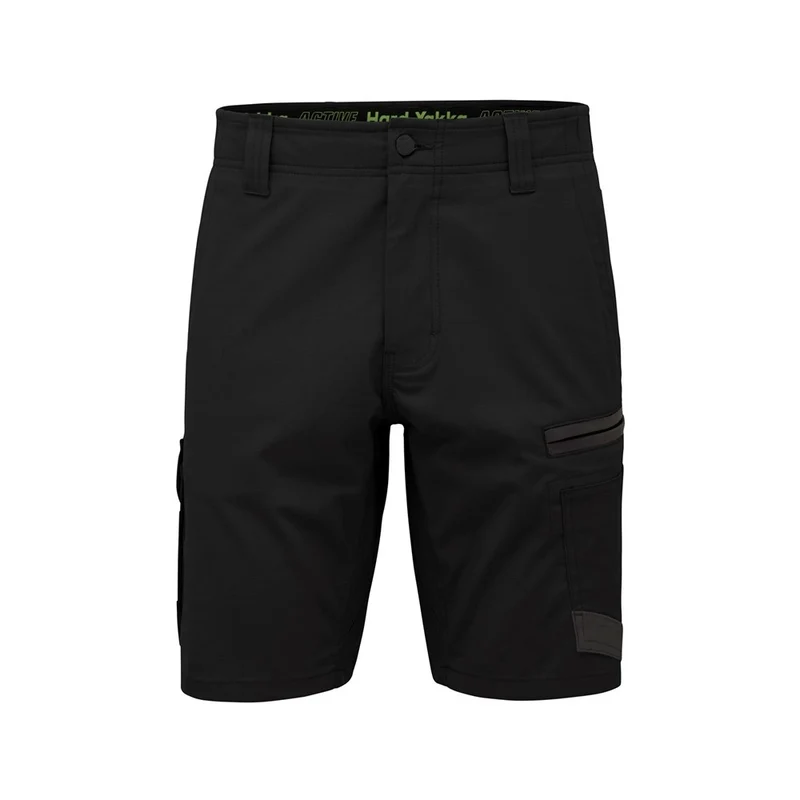 Hard Yakka Raptor Active Mid-Short Black / W38