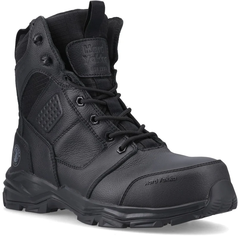 Hard Yakka Fusion S7S Safety Boots Black / 6.5