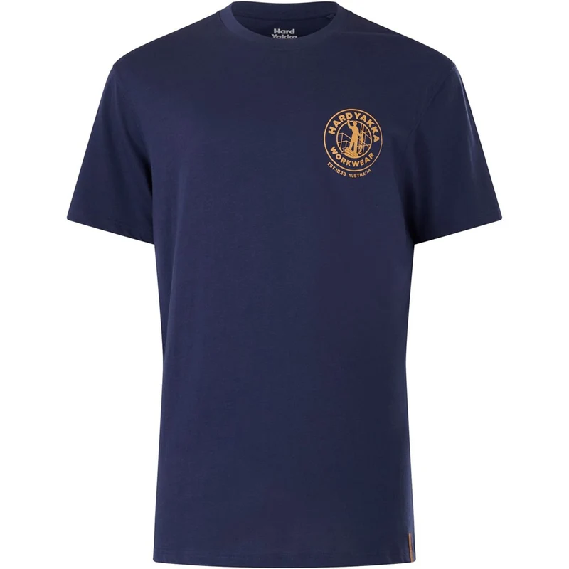 Hard Yakka Heritage Icon Short Sleeve Tee Navy / XL