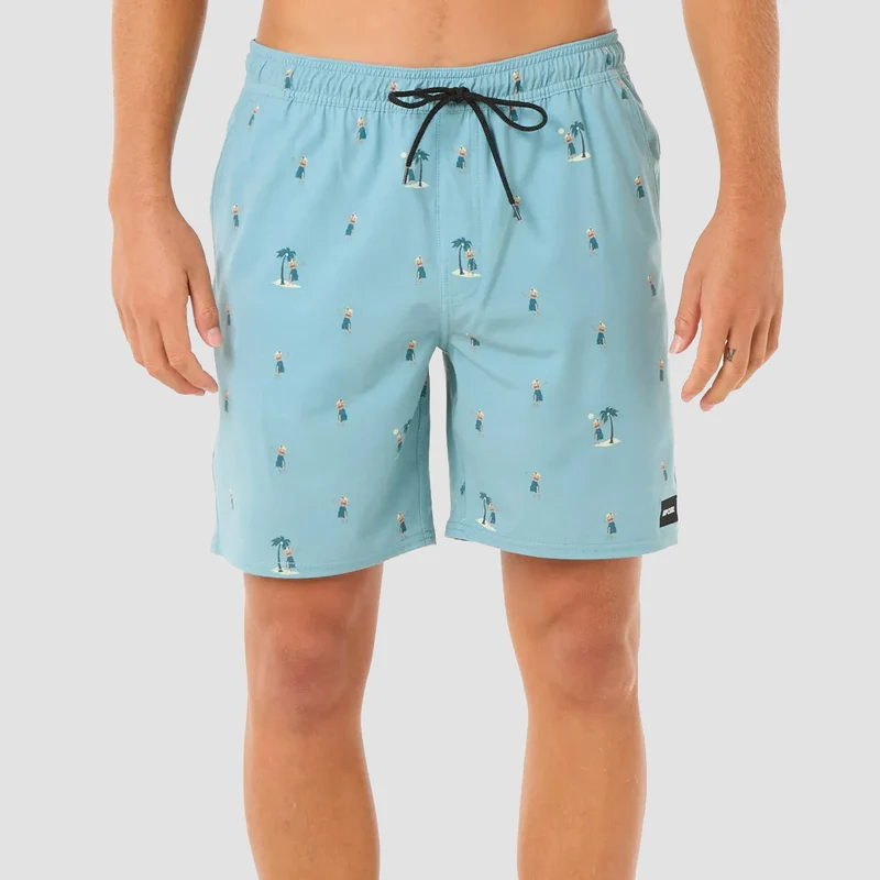 Rip Curl Hula Breach Volley 18" Boardshorts Blue Lagoon XX-Large / Blue Lagoon