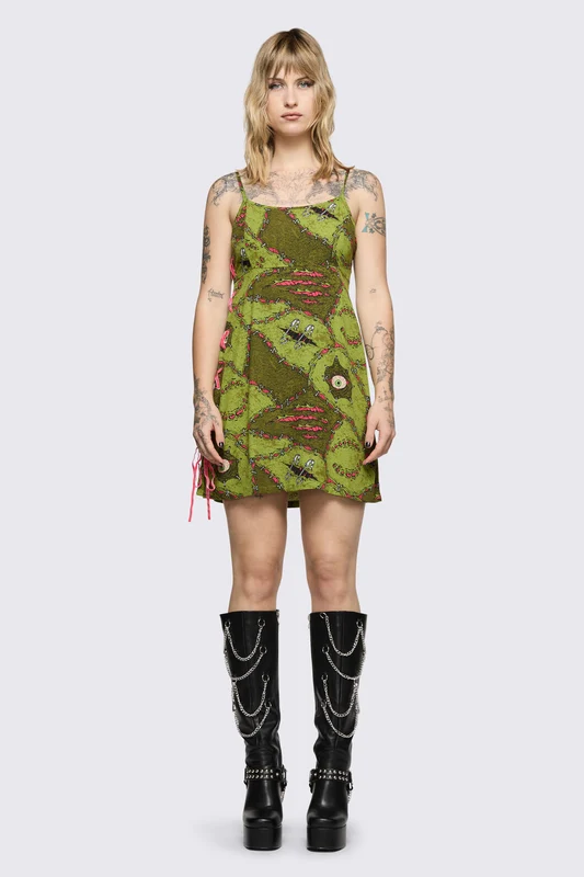 Decay Dress 18 / Olive