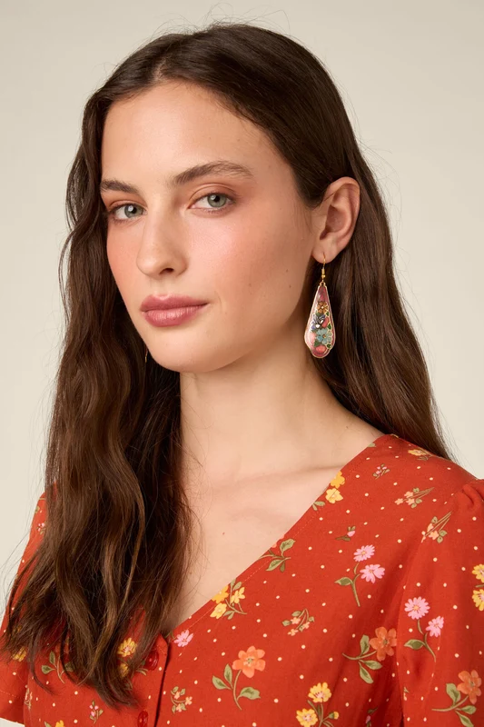 Gorgeous Drop Earrings Multi