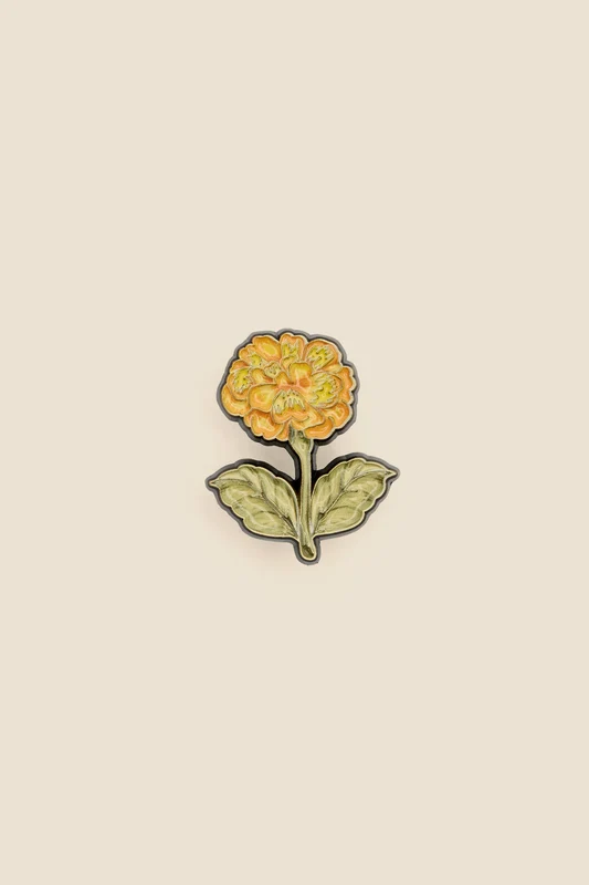 Luxe Marigold Pin Yellow