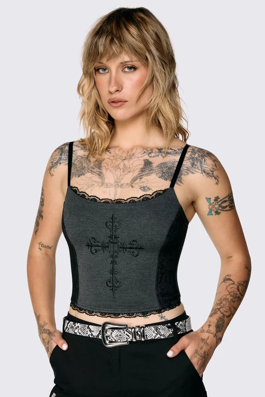 Snake Print Belt XS / Black/White