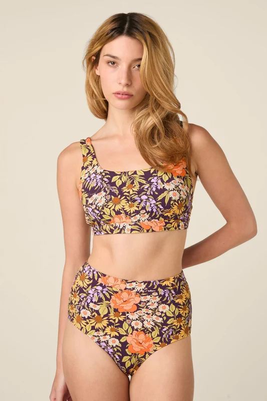 Adelaide Bikini Top 8 / Plum