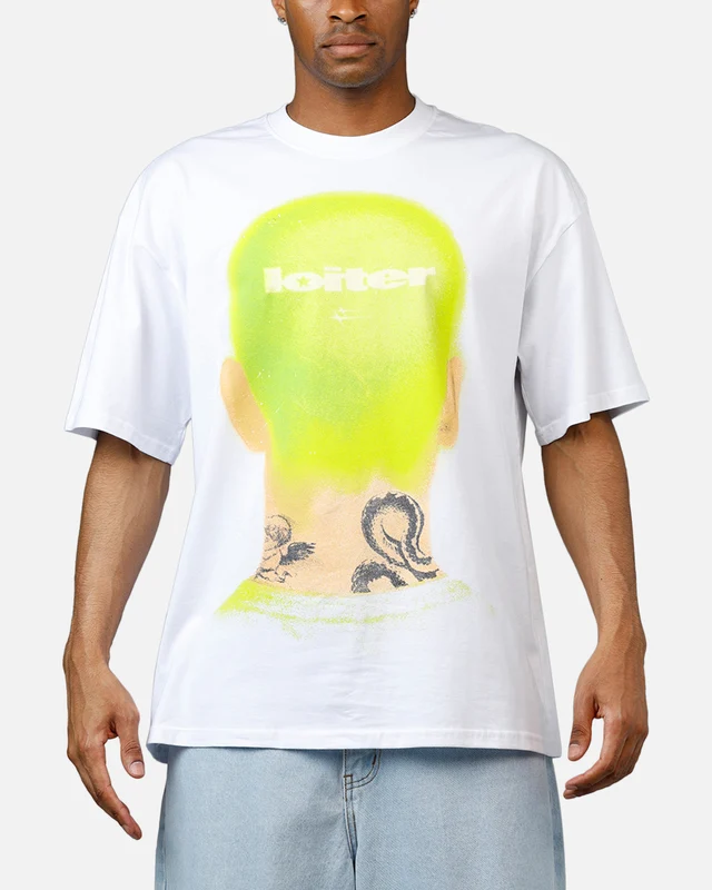 Loiter Backview T-Shirt White XL