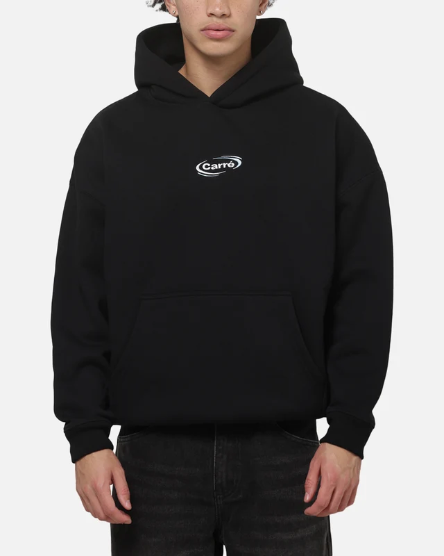 Carre Orbit Hoodie Solid Black S