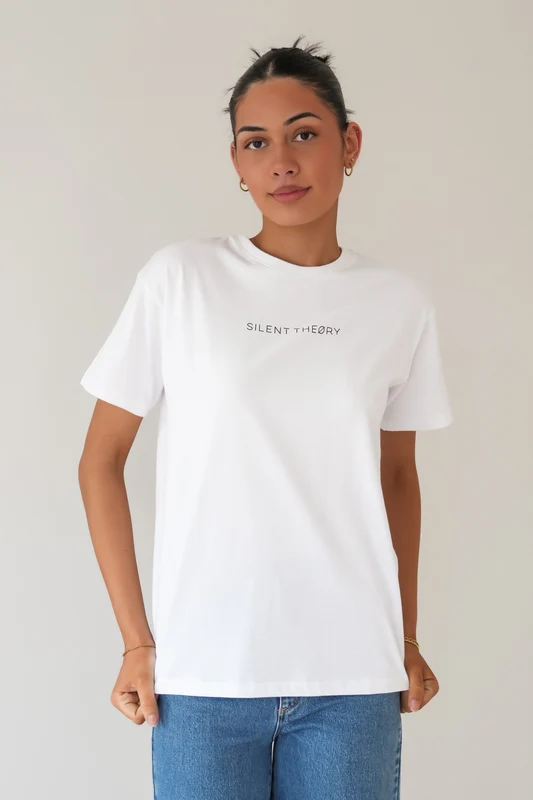 Logo Tee White White / AU 10