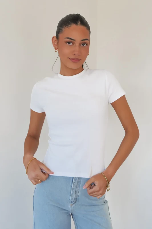 Bella Tee White White / AU 10