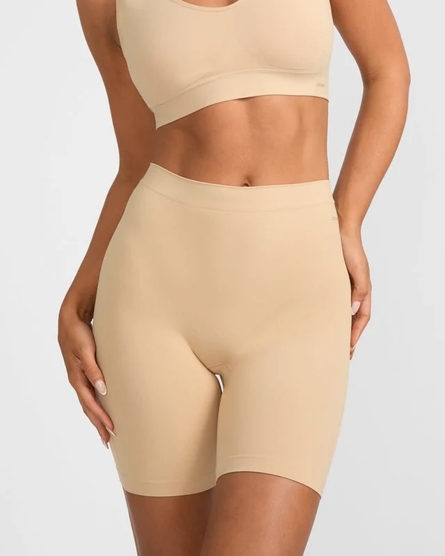 Jockey Womens Skimmies Long Short - Nude Nude / XL