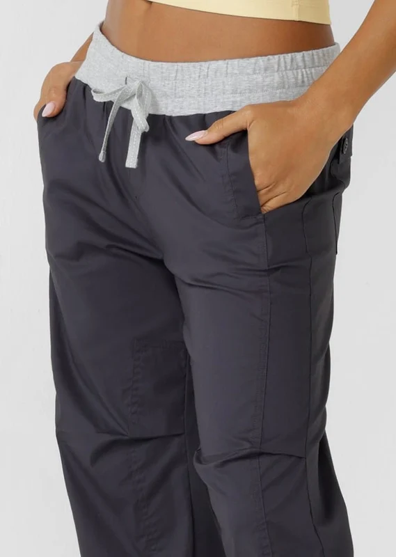 Lorna Jane Flashdance Wide Leg Cargo Pants Platinum / M