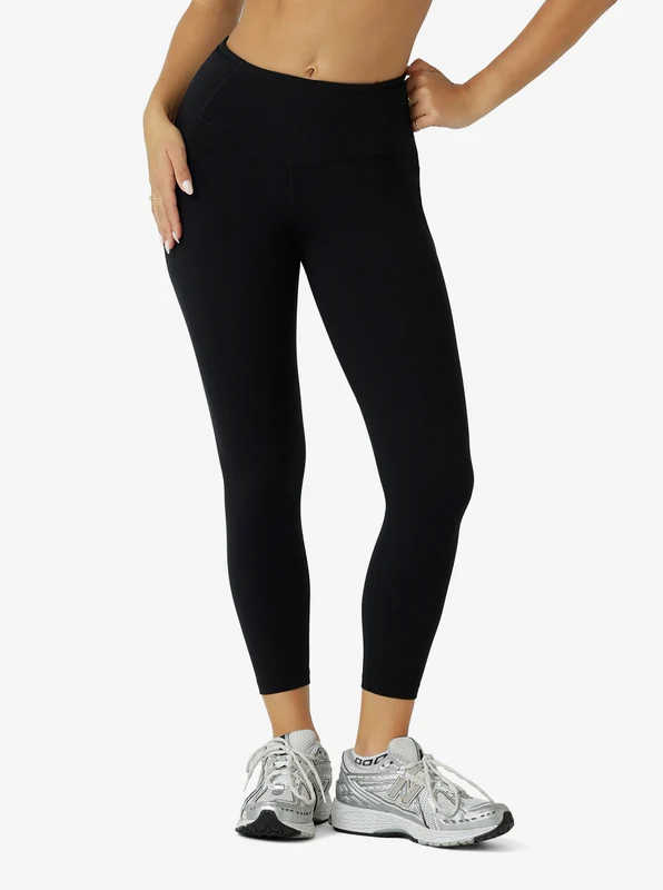 Booty Lift and Support Pocket Ankle Biter Leggings BLK/BLK / XS