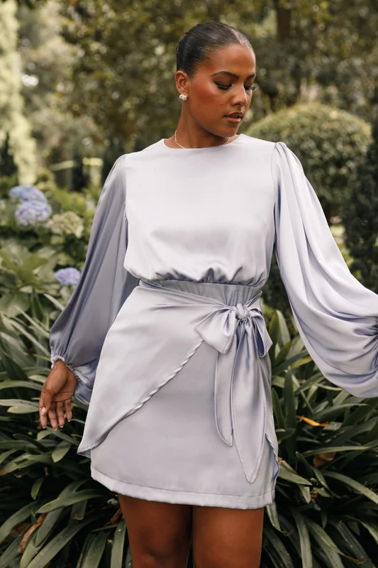 Emillia Dress - Blue XS