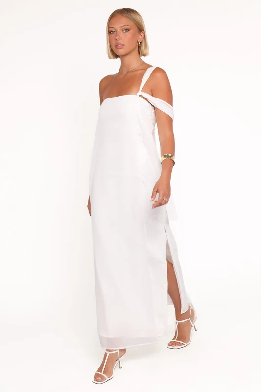 Eloisa Maxi Dress - White 8