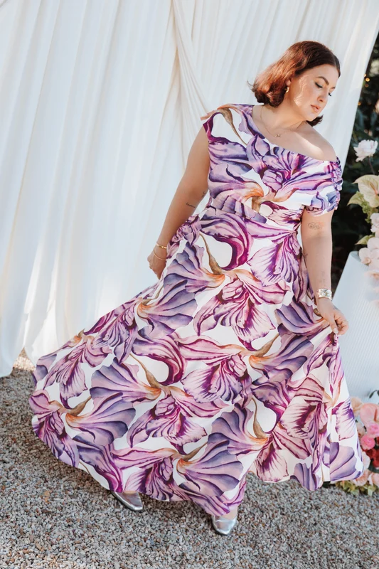 Alyce Maxi Dress - Orchid Floral XS