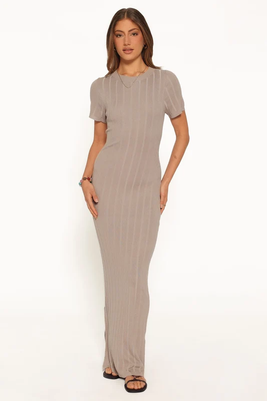 Carrillo Maxi Dress - Beige S