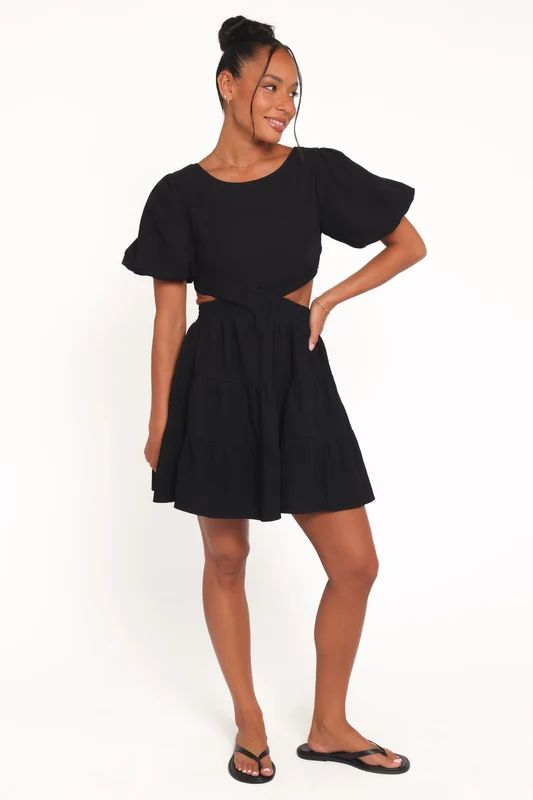 Doris Mini Dress - Black XL