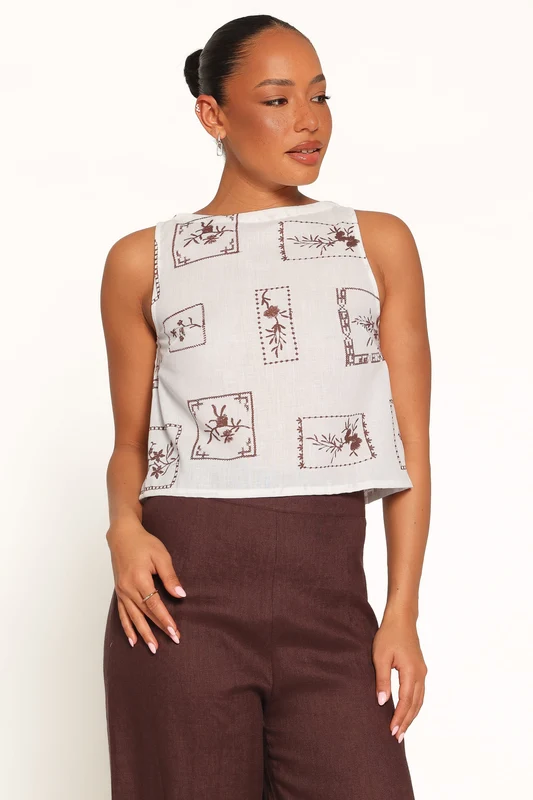 Leni Top - White M